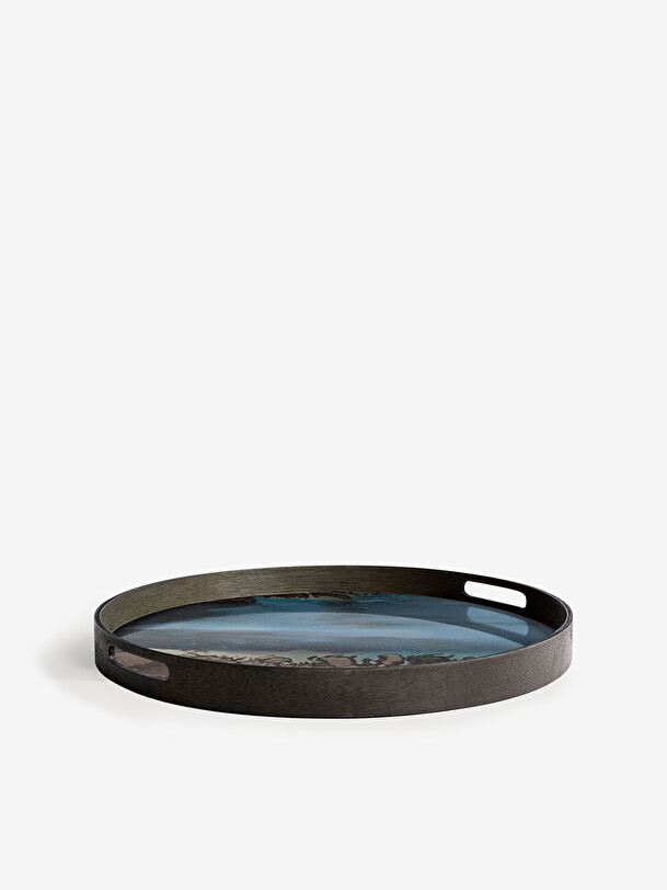 organic glass tray ink multicolored
