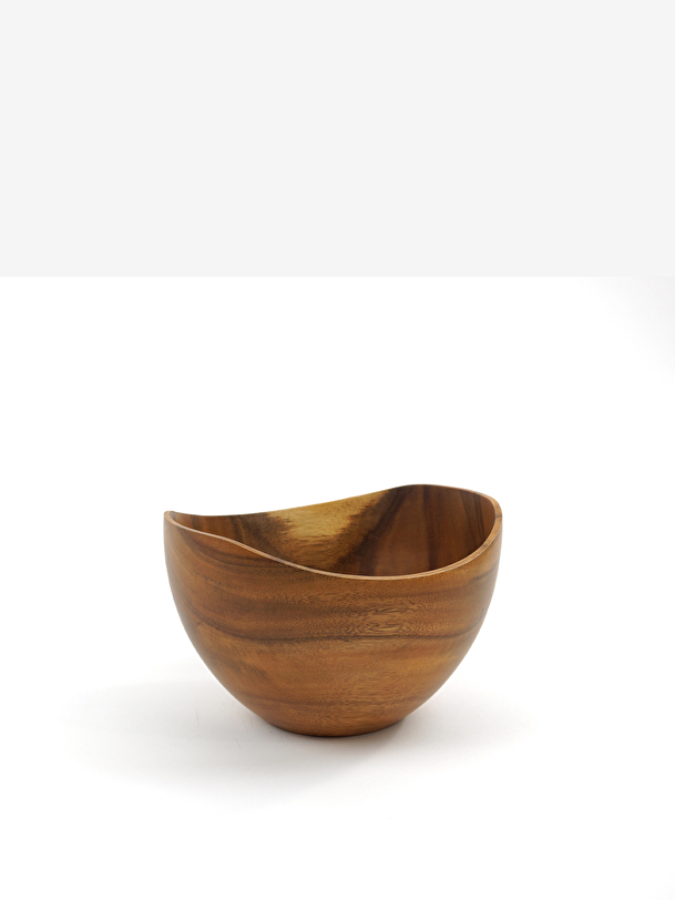 saladier en acacia 22cm - kinta natural