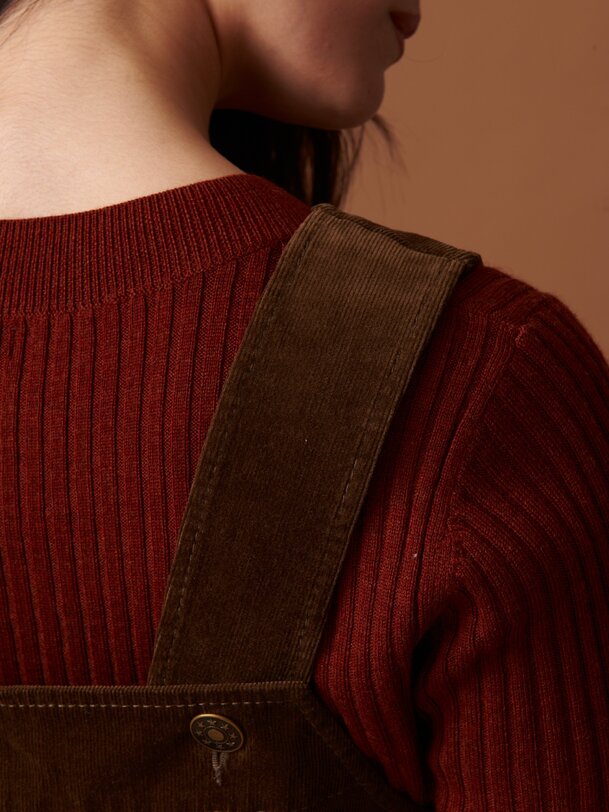 nadina dress hazelnut