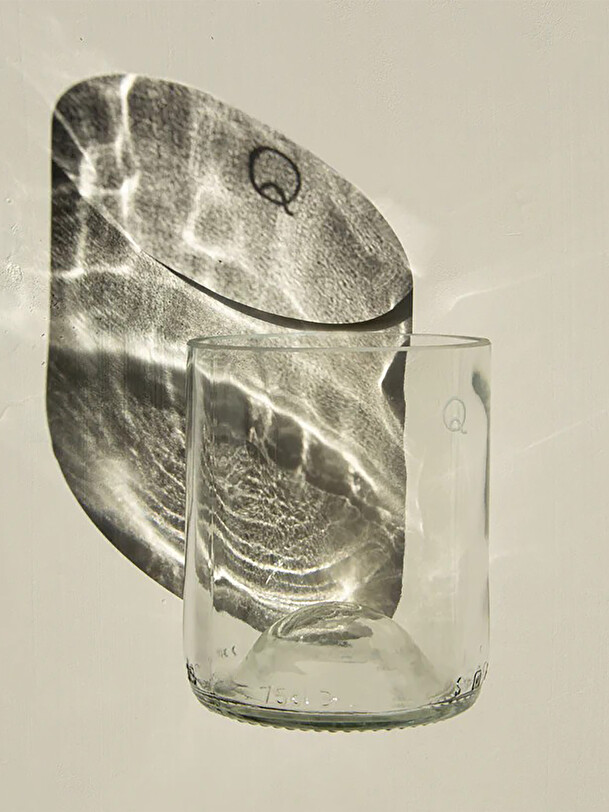set of 4 dance glasses 25cl transparent