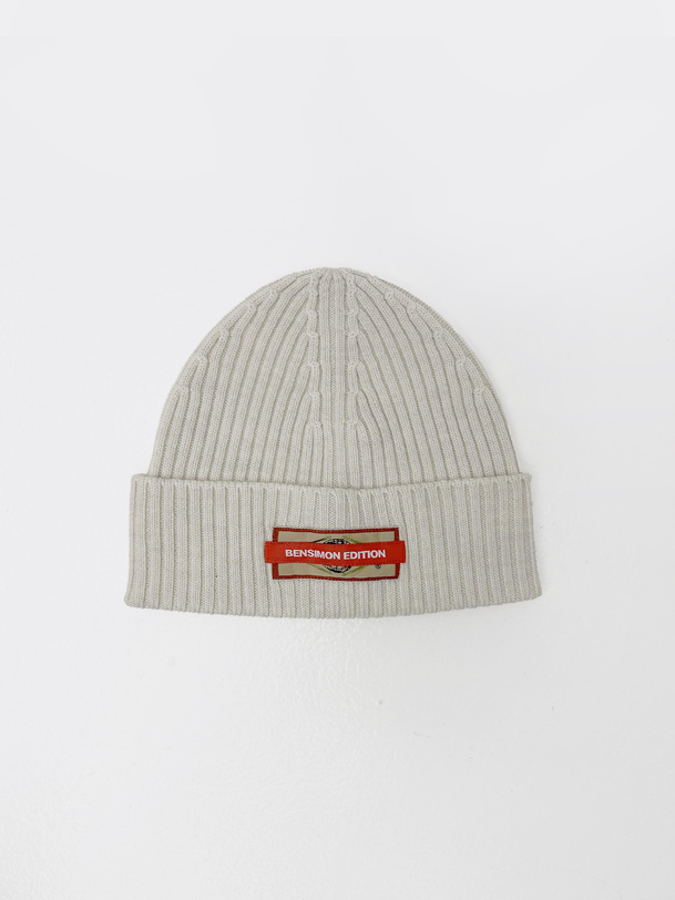bonnet hat bensimon edition ecru