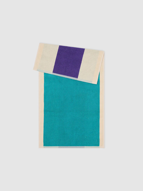 serviette 50x100 - suite 702 turquoise