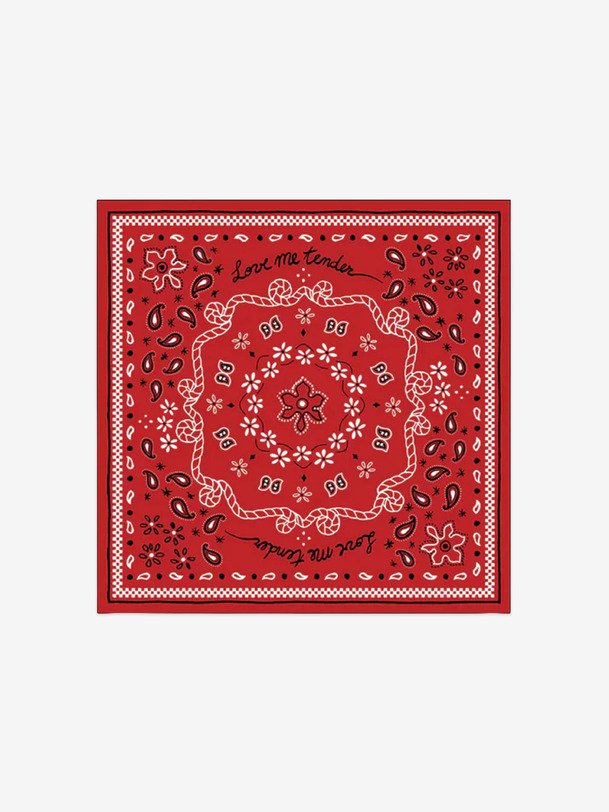 serviette papier bandana - opjet red