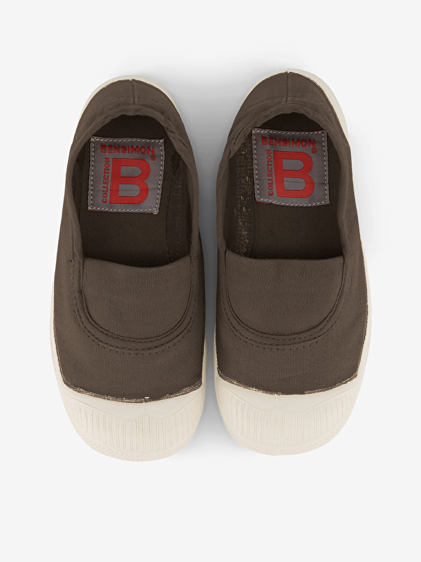 kids elastic tennis khaki