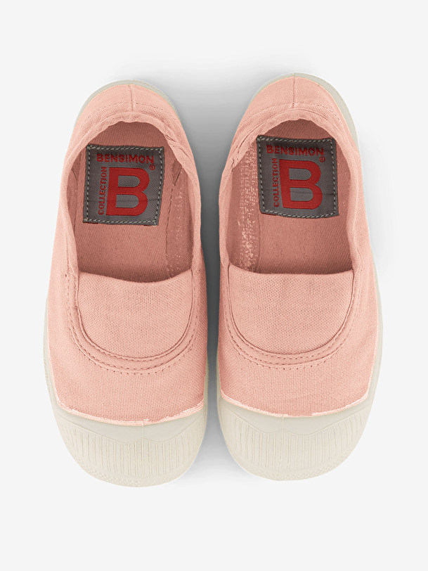kids elastic tennis light rose