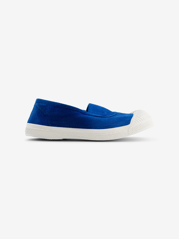 kids elastic tennis bright blue