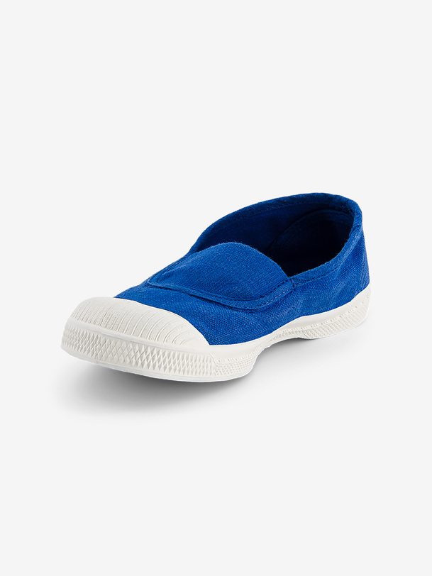 kids elastic tennis bright blue