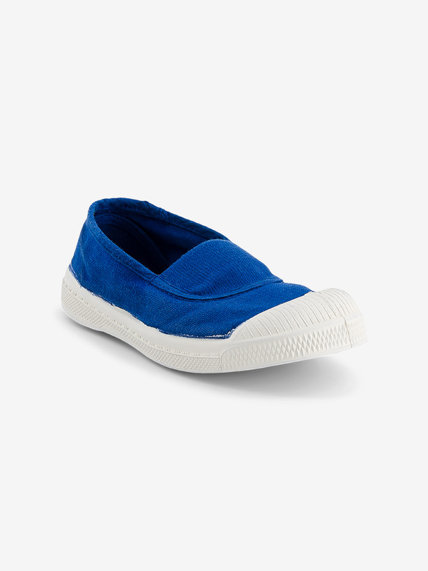 kids elastic tennis bright blue