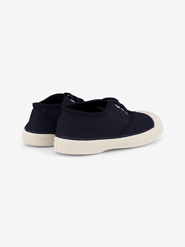 kids lace-up tennis marine