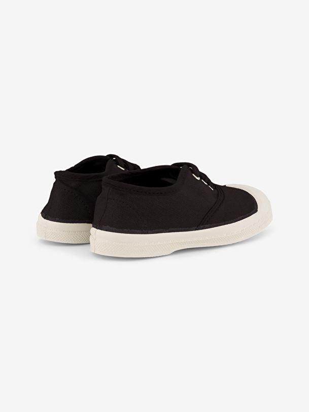 kids lace-up tennis carbon