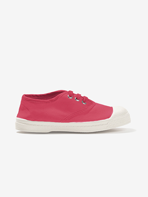 kids lace-up tennis blush