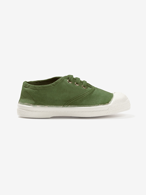 kids lace-up tennis kiwi
