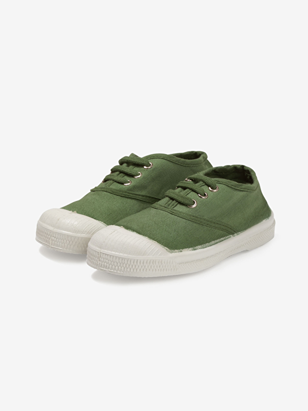 kids lace-up tennis kiwi