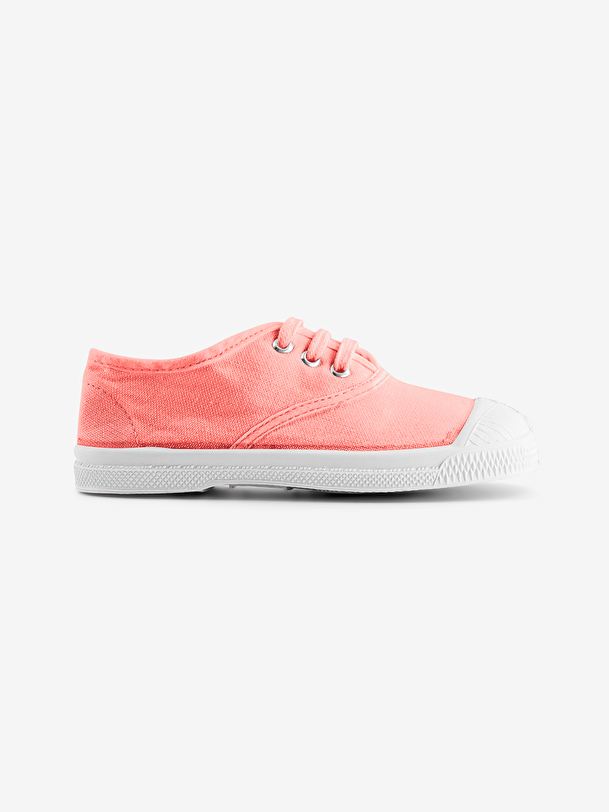 kid laces tennis soft pink