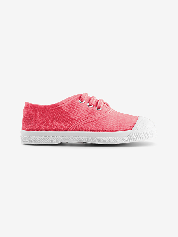 kid laces tennis indian pink