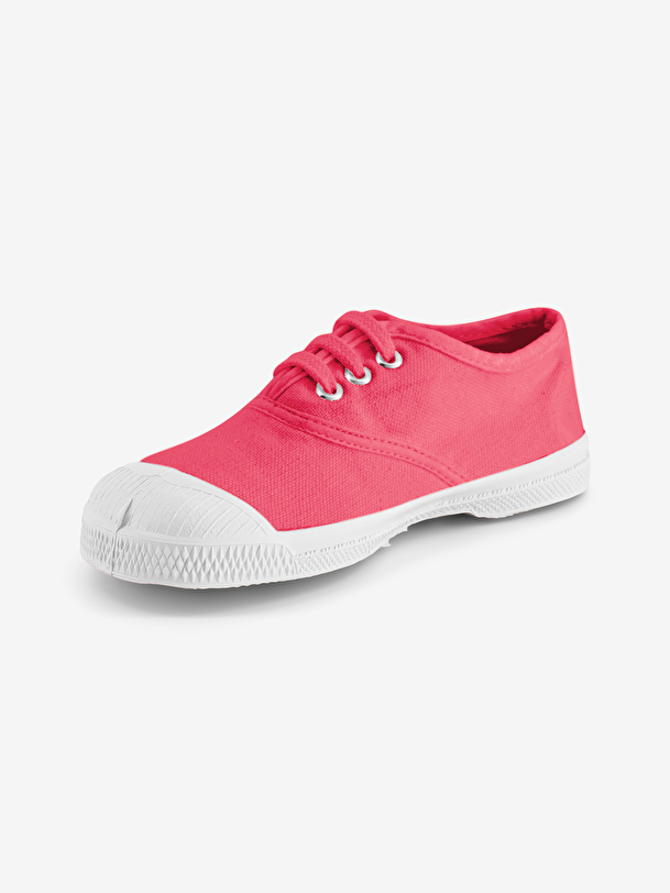 kid laces tennis indian pink