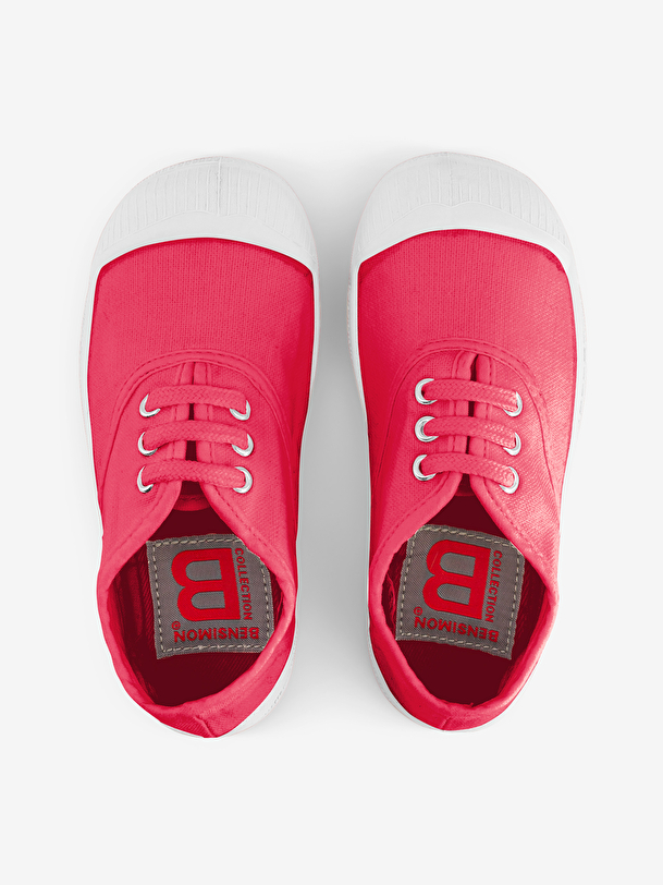 kid laces tennis indian pink