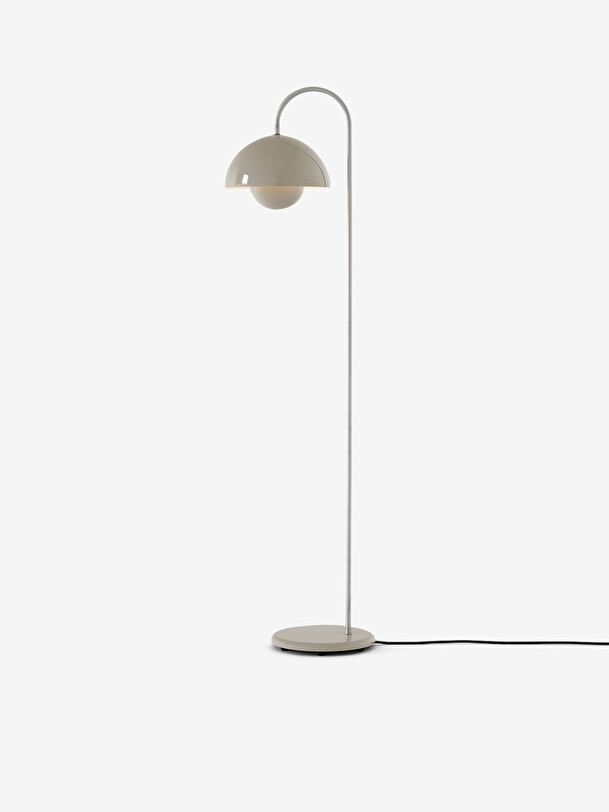 vp12 beige floor lamp beige