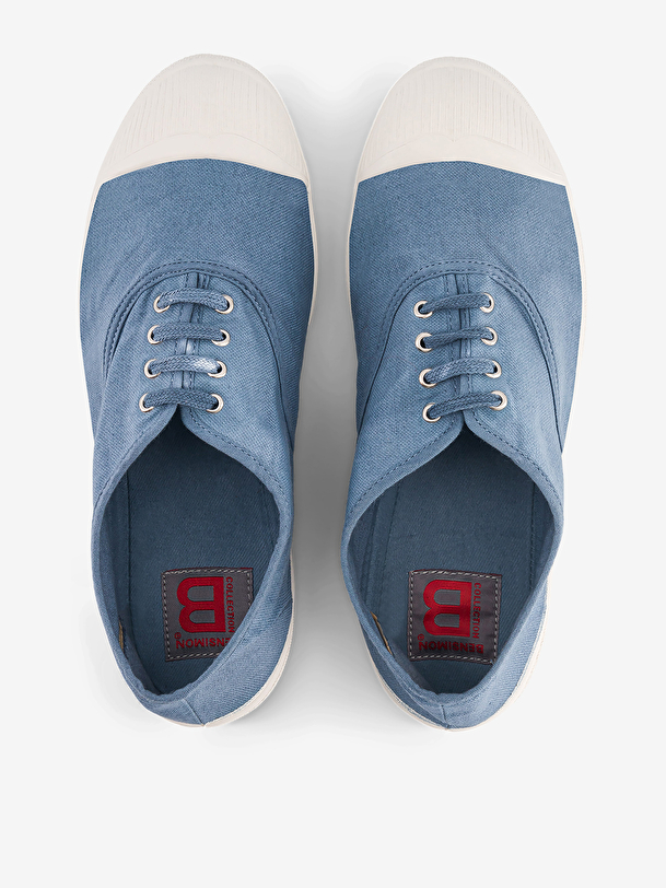 tennis a mens laces denim