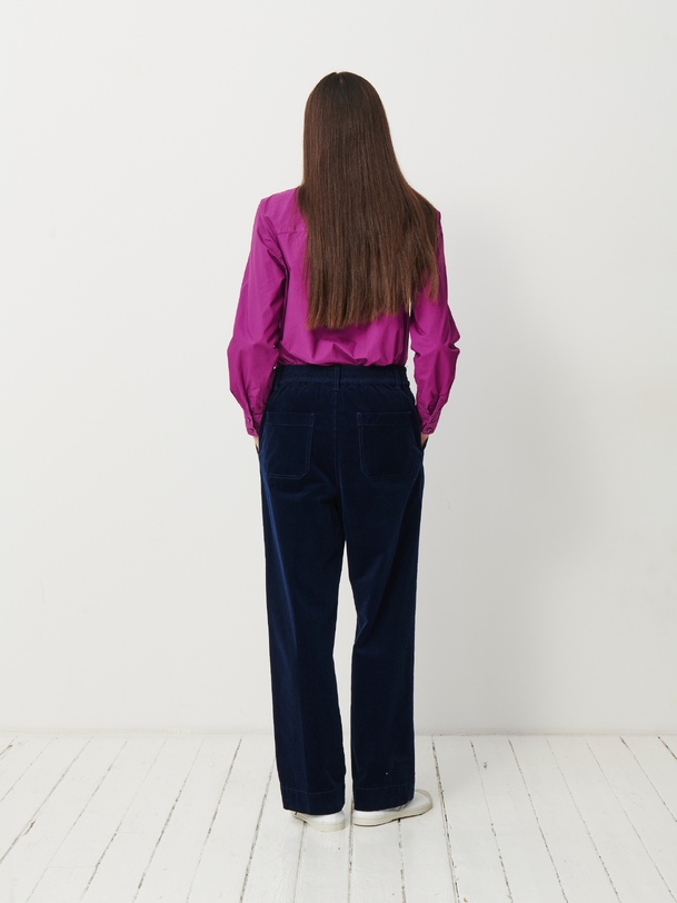 oreste pants bleu nuit