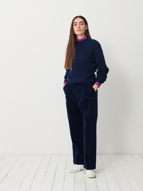 oreste pants bleu nuit
