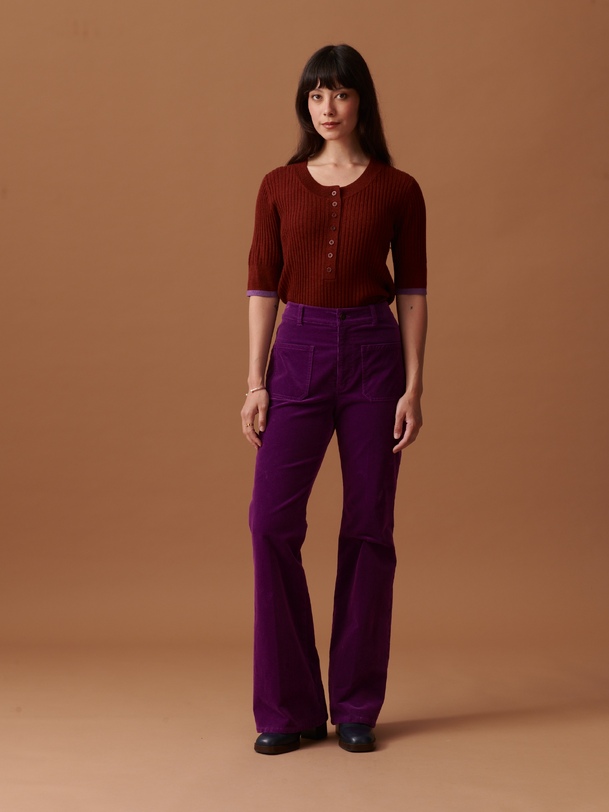 olivio pants plum
