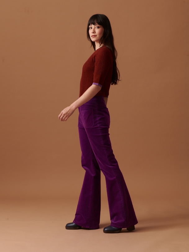 olivio pants plum