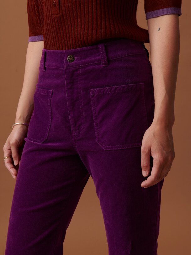 olivio pants plum