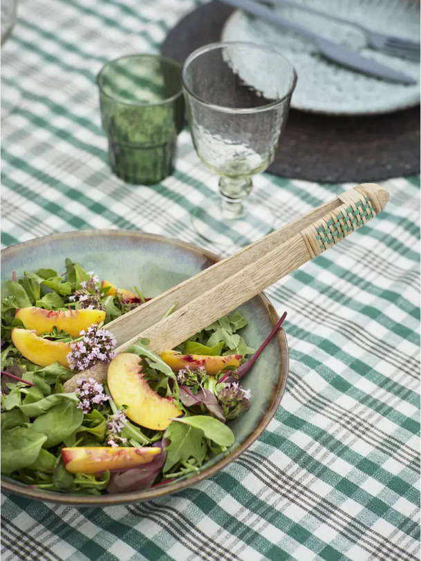 assiette stoneware t.s - mme stoltz blue