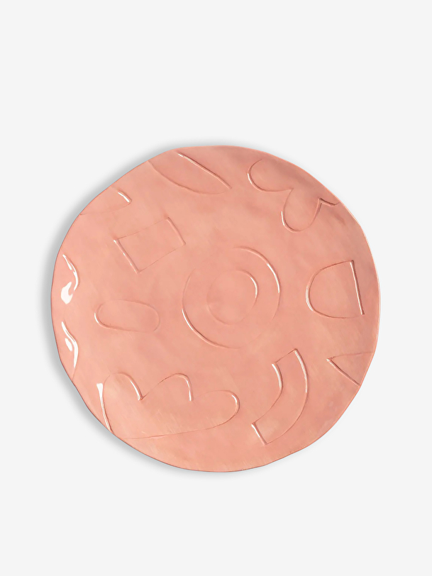 set of 4 etch plates multicolored