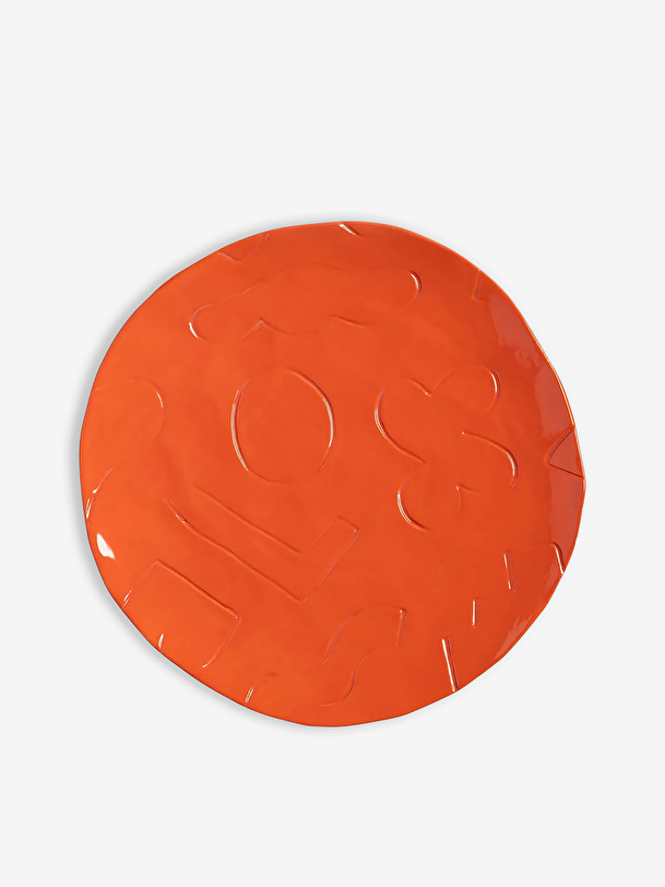 set of 4 etch plates multicolored