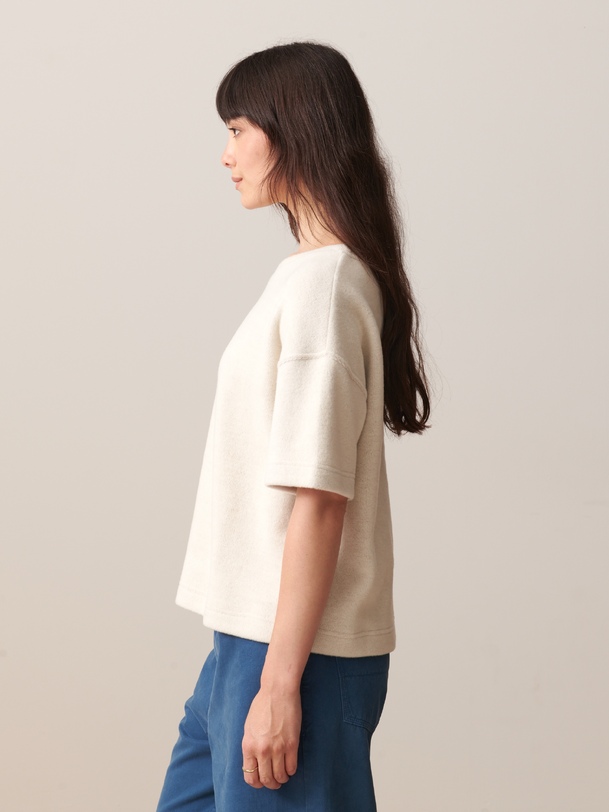 martin sweatshirt ecru