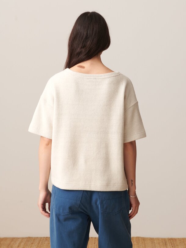 martin sweatshirt ecru
