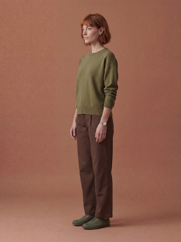 oudai sweater khaki