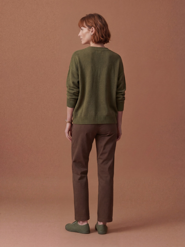 oudai sweater khaki