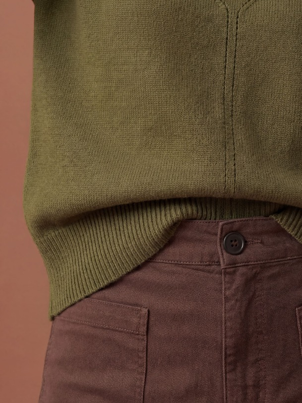 oudai sweater khaki