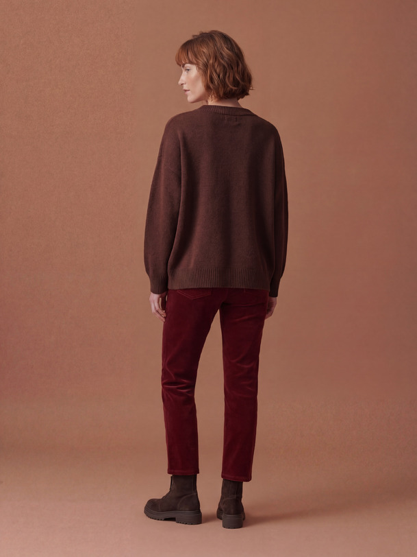 oudai sweater cocoa