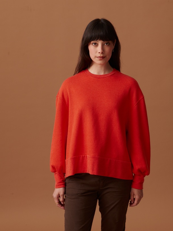 olek sweatshirt orange