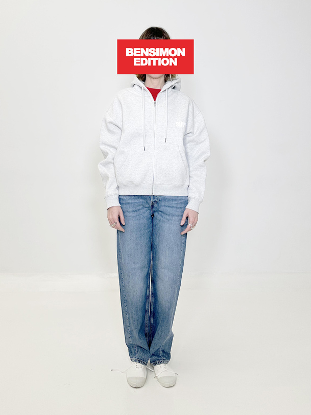 gilet osh bensimon edition heather gray