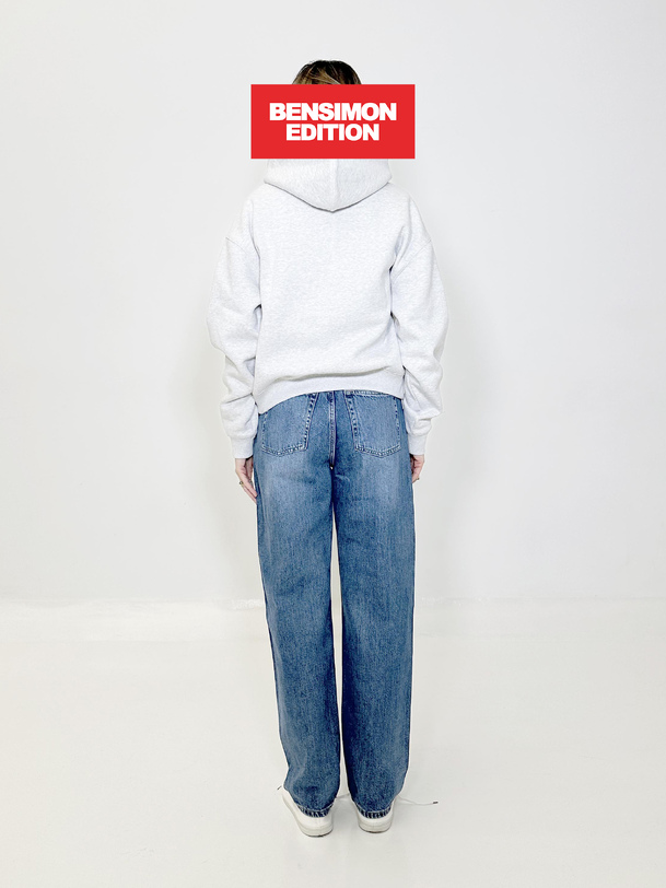 gilet osh bensimon edition heather gray