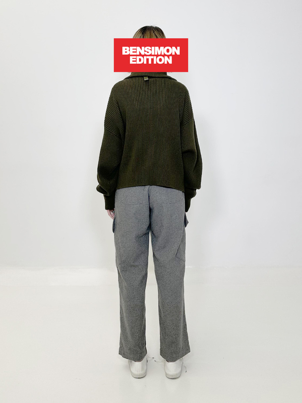 pull grego bensimon edition khaki