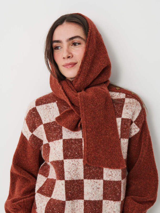 ophelia scarf cognac
