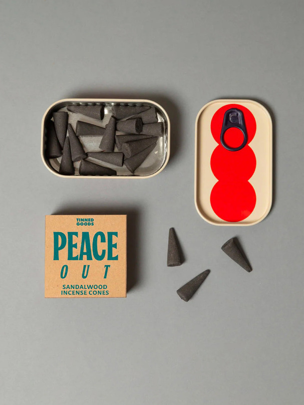 peace out encens - block design red