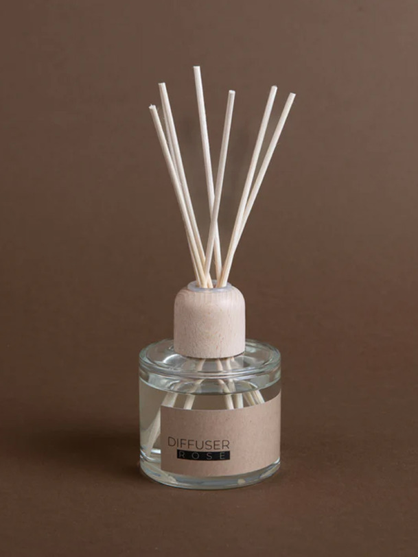 diffuseur rose 100ml - the munio transparent