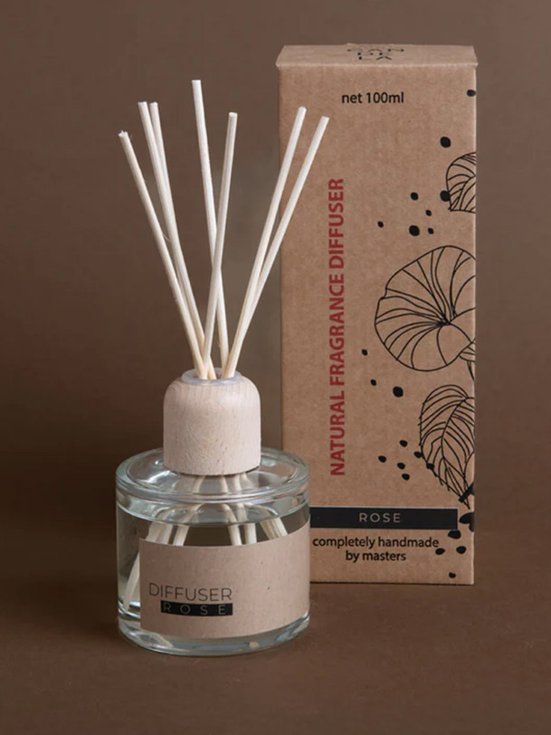diffuseur rose 100ml - the munio transparent