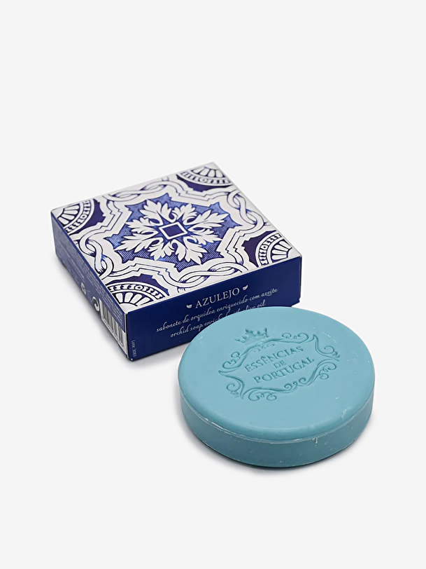 soap azulejo blue