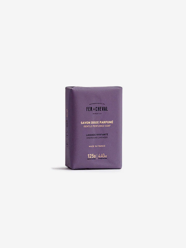 savon solide lavande - fer a cheval p urple