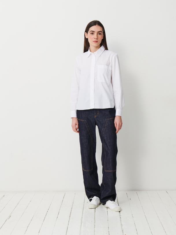olga shirt white