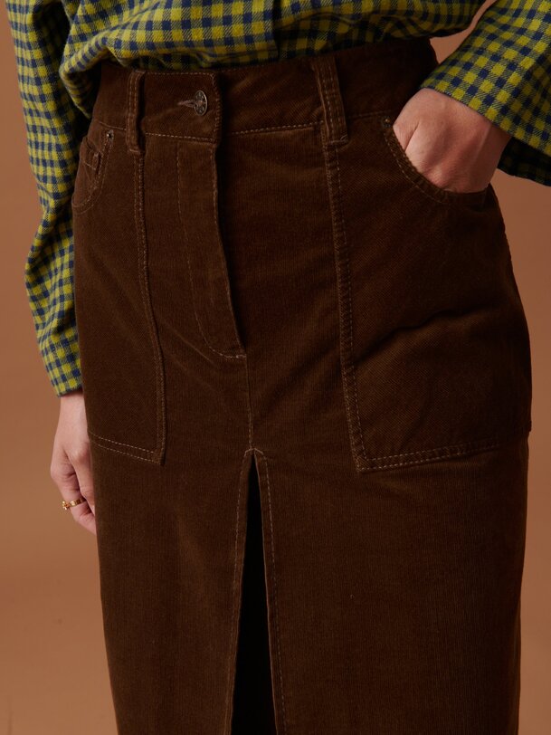 mia skirt hazelnut