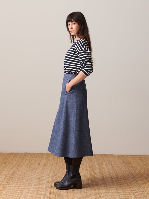 olly skirt blue